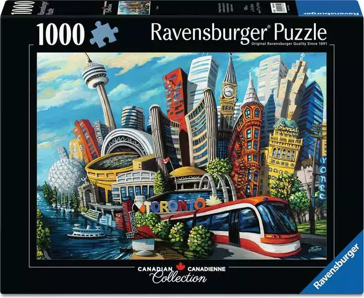 Ravensburger Ravensburger Puzzle 1000pc Toronto