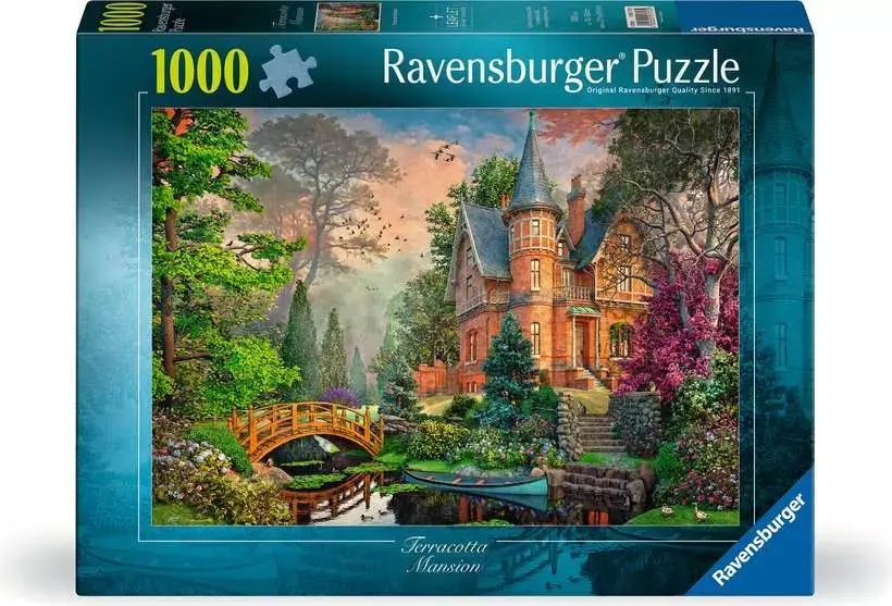 Ravensburger Ravensburger Puzzle 1000pc Terracotta Mansion