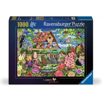 Ravensburger Ravensburger Puzzle 1000pc The Bird Table