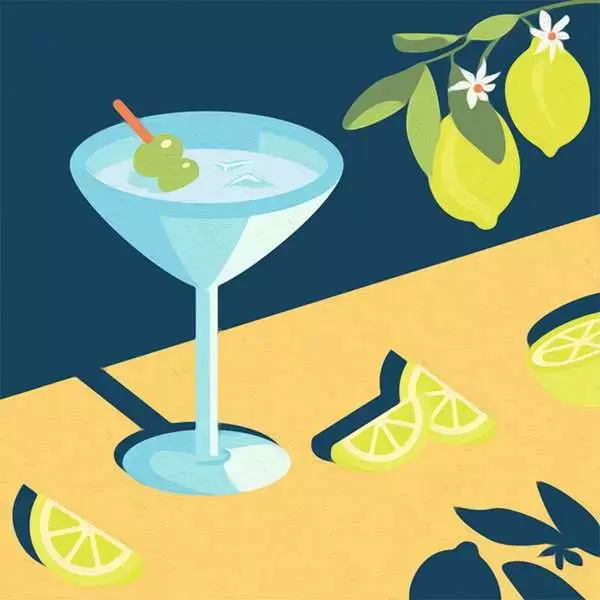 CreArt Adult Painting by Numbers Lemon Mocktail