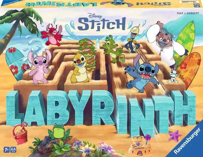 Ravensburger Labyrinth Board Game: Stitch
