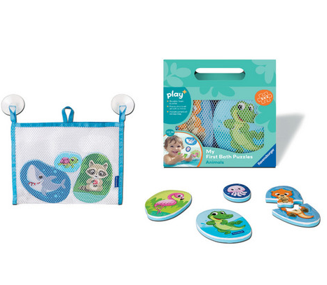 Ravensburger Play + Bath Puzzles Animals