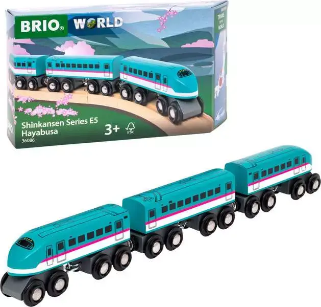 Brio Brio World Trains of the World: Shinkansen Hayabusa Set