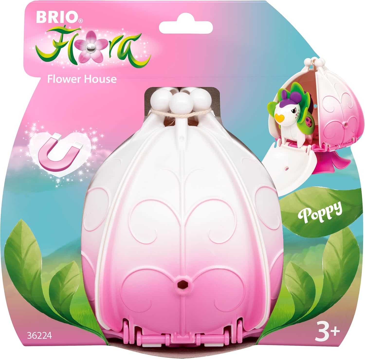 Brio Brio Flora Flower House: Poppy