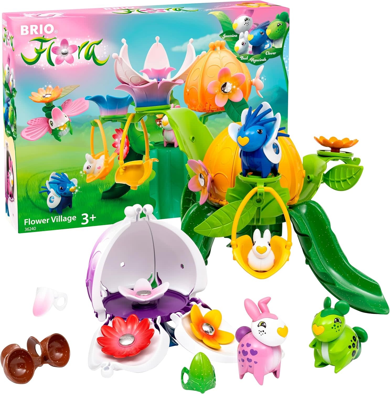 Brio Brio Flora Flower Village Set