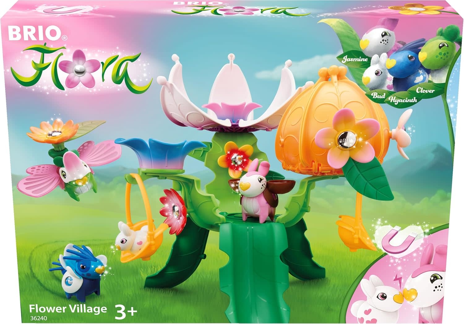 Brio Brio Flora Flower Village Set