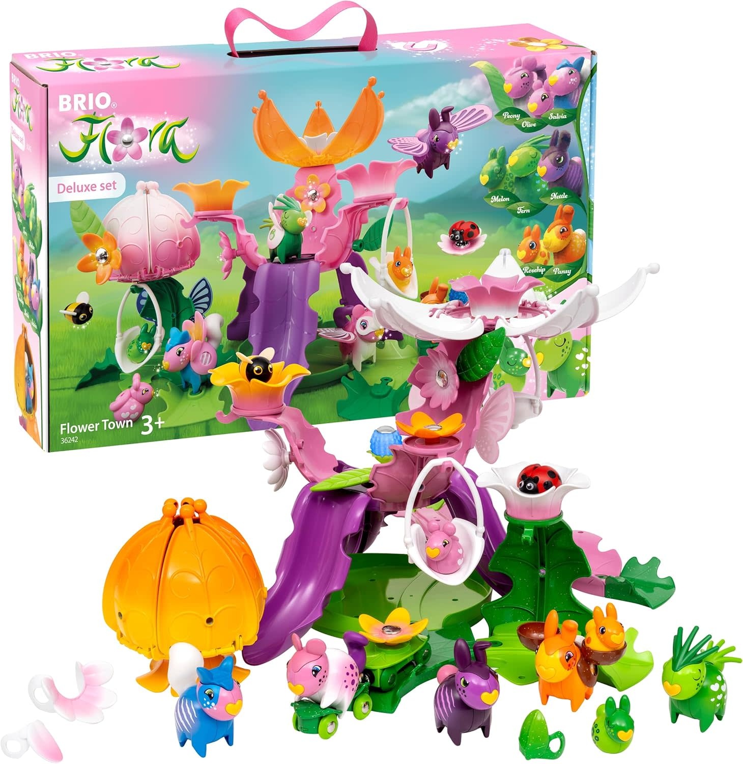 Brio Brio Flora Flower Town Set