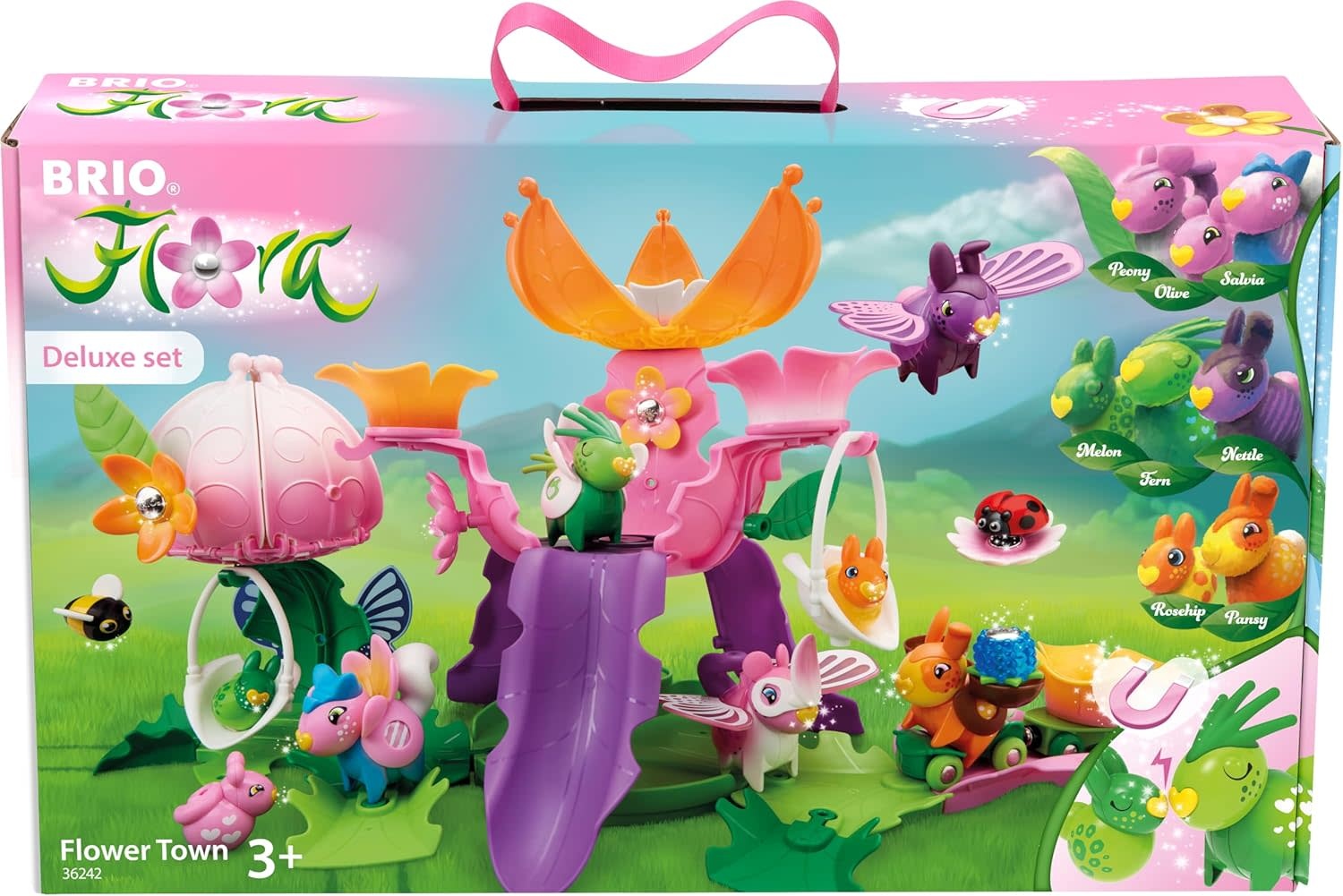 Brio Brio Flora Flower Town Set