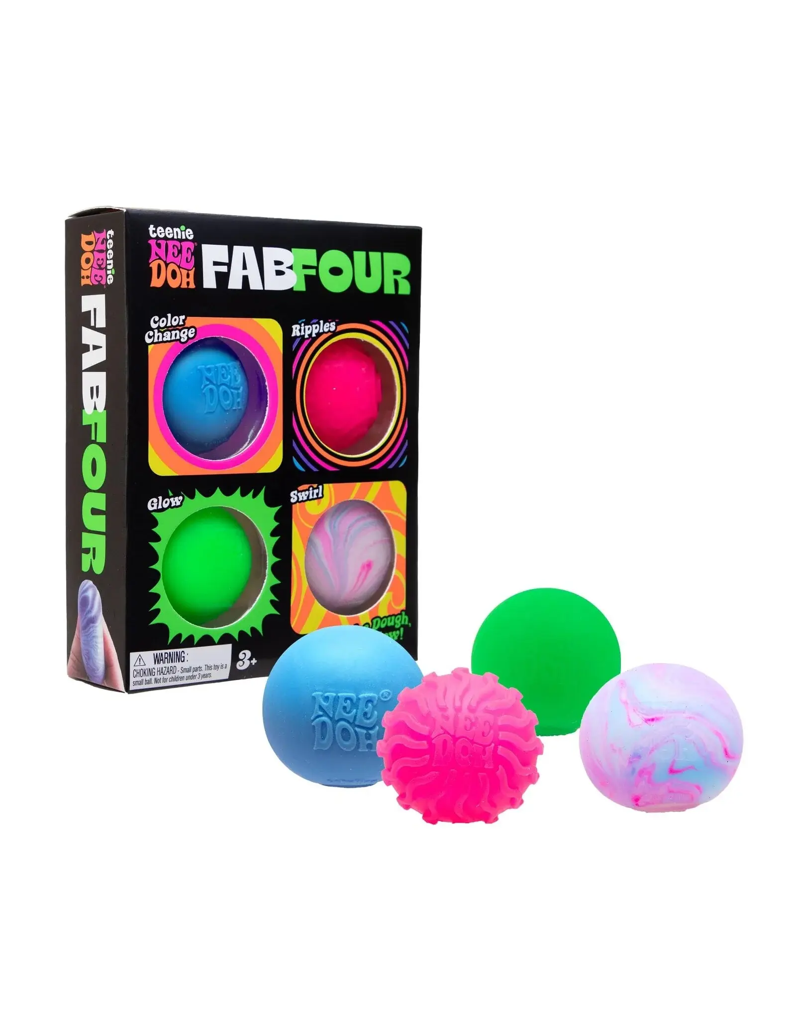 Nee Doh Teenie Fab Four Multi Pack