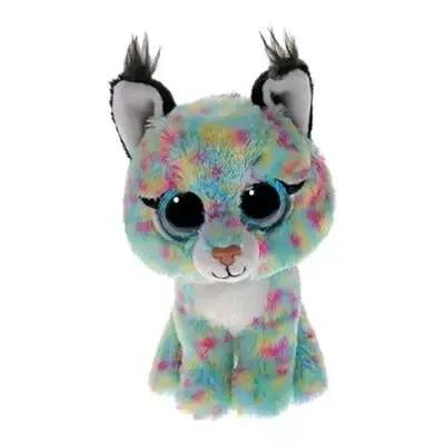Ty Ty Beanie Boo Regular Lynx Bobcat Blue