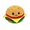 Ty Ty Beanie Bouncers Buns Hamburger