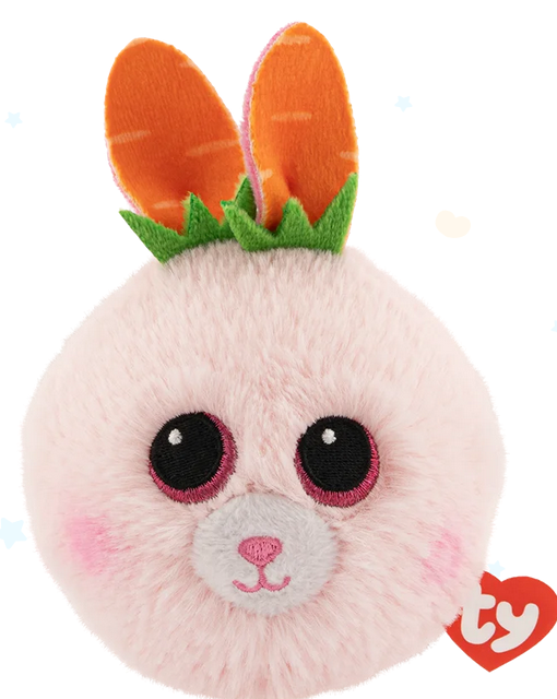 Ty Ty Beanie Bouncers Pouncey Pink Bunny