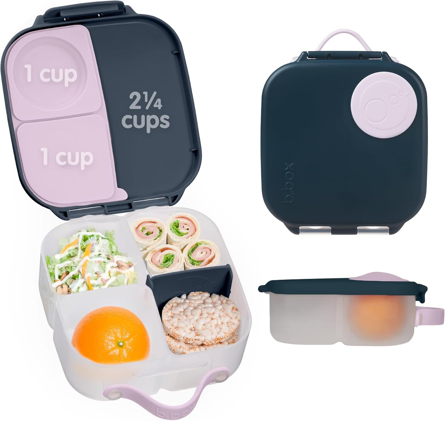 b.box Mini Lunchbox Indigo Rose