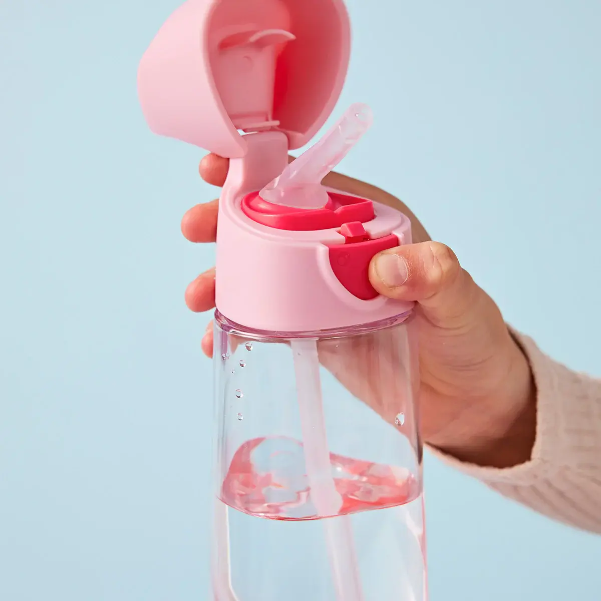 b.box Tritan Drink Bottle 600ml Flamingo Fizz