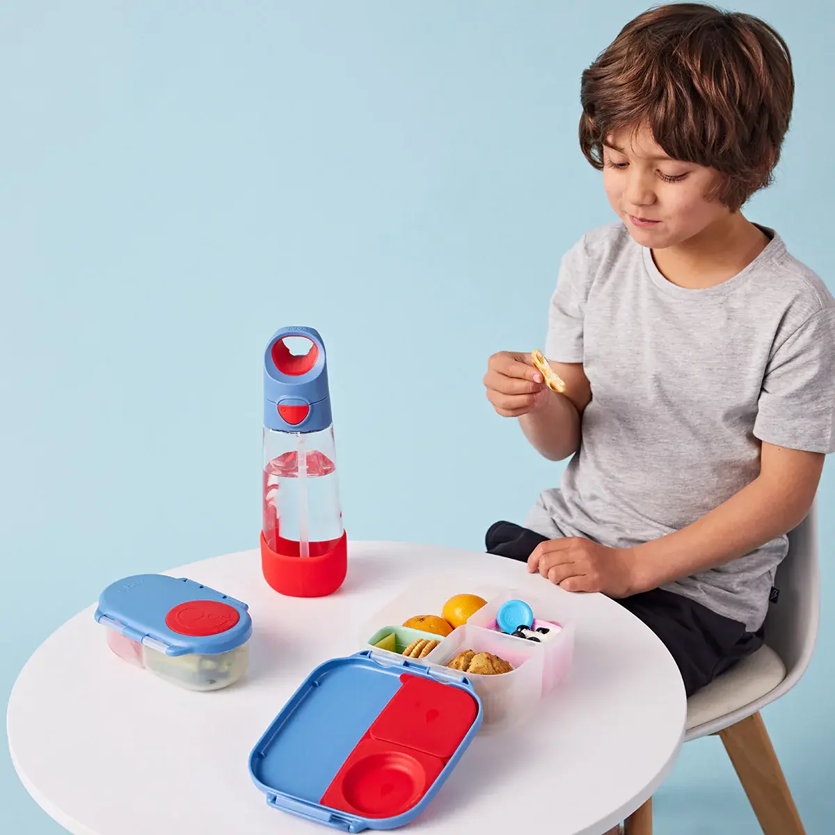 b.box Tritan Drink Bottle 600ml Blue Blaze