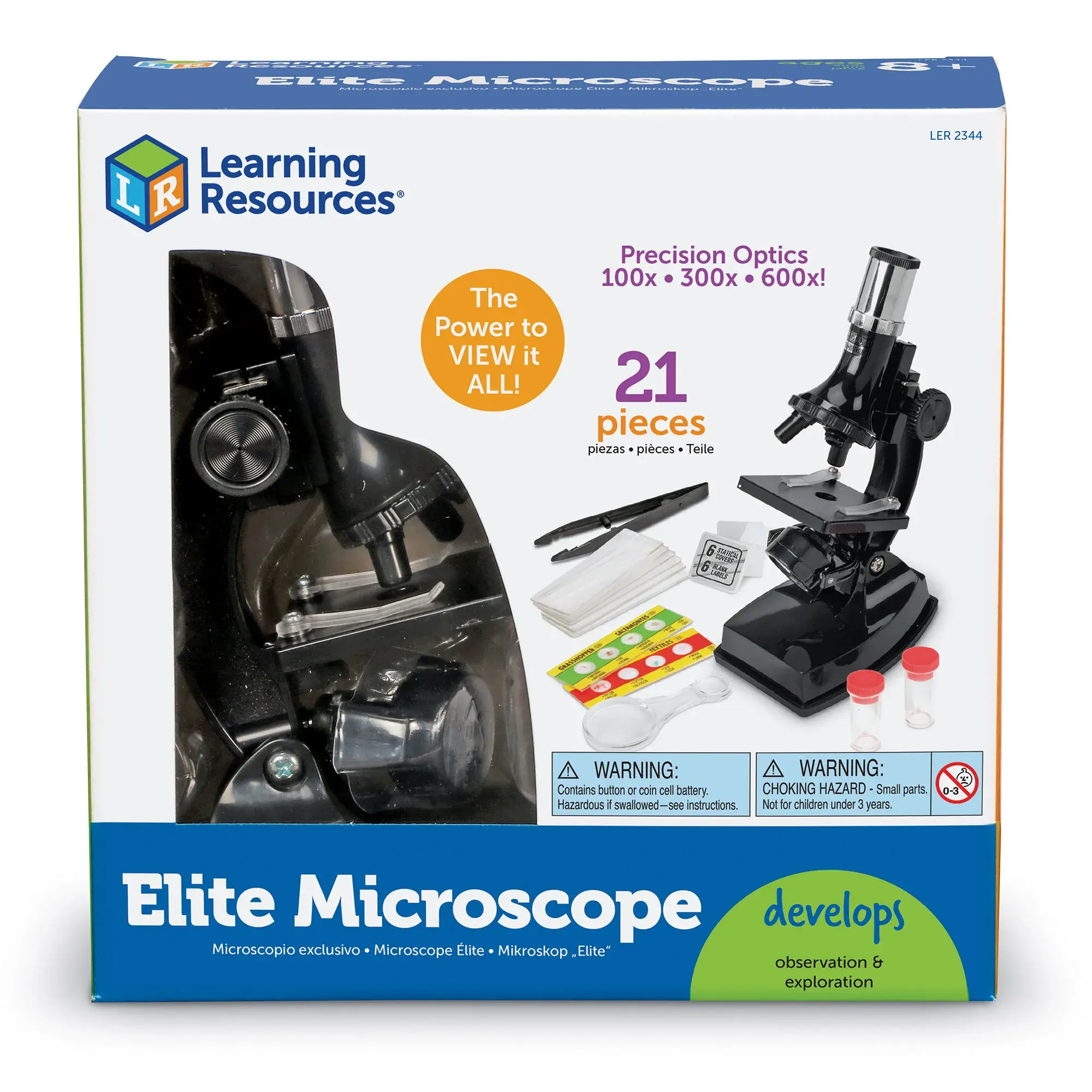 Learning Resources Learning Resources Elite 21 pc Microscope Set
