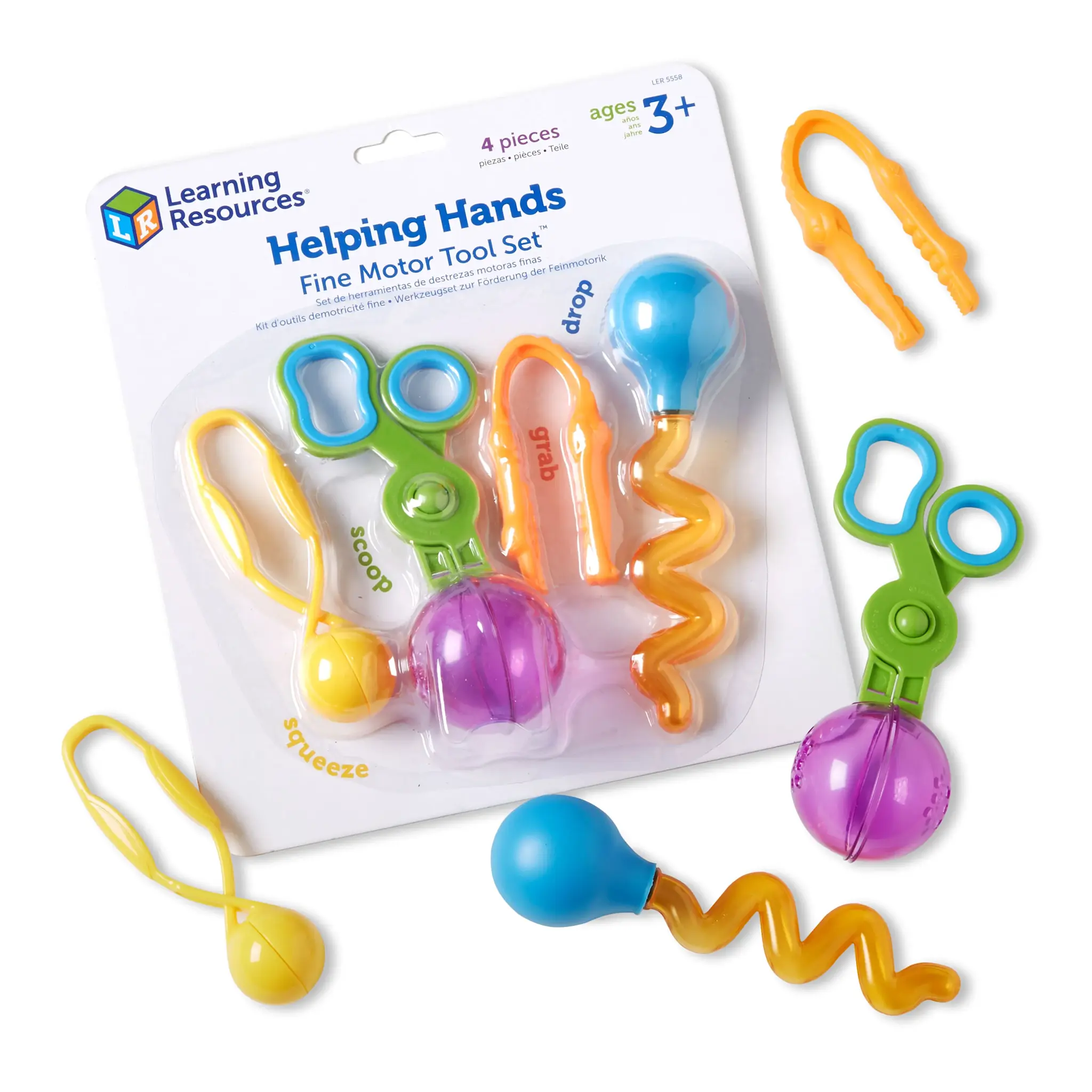 Learning Resources Learning Resorces Helping Hands Fine Motor Tool Set