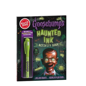 Klutz Klutz Book Goosebumps Haunted Ink Activity Book