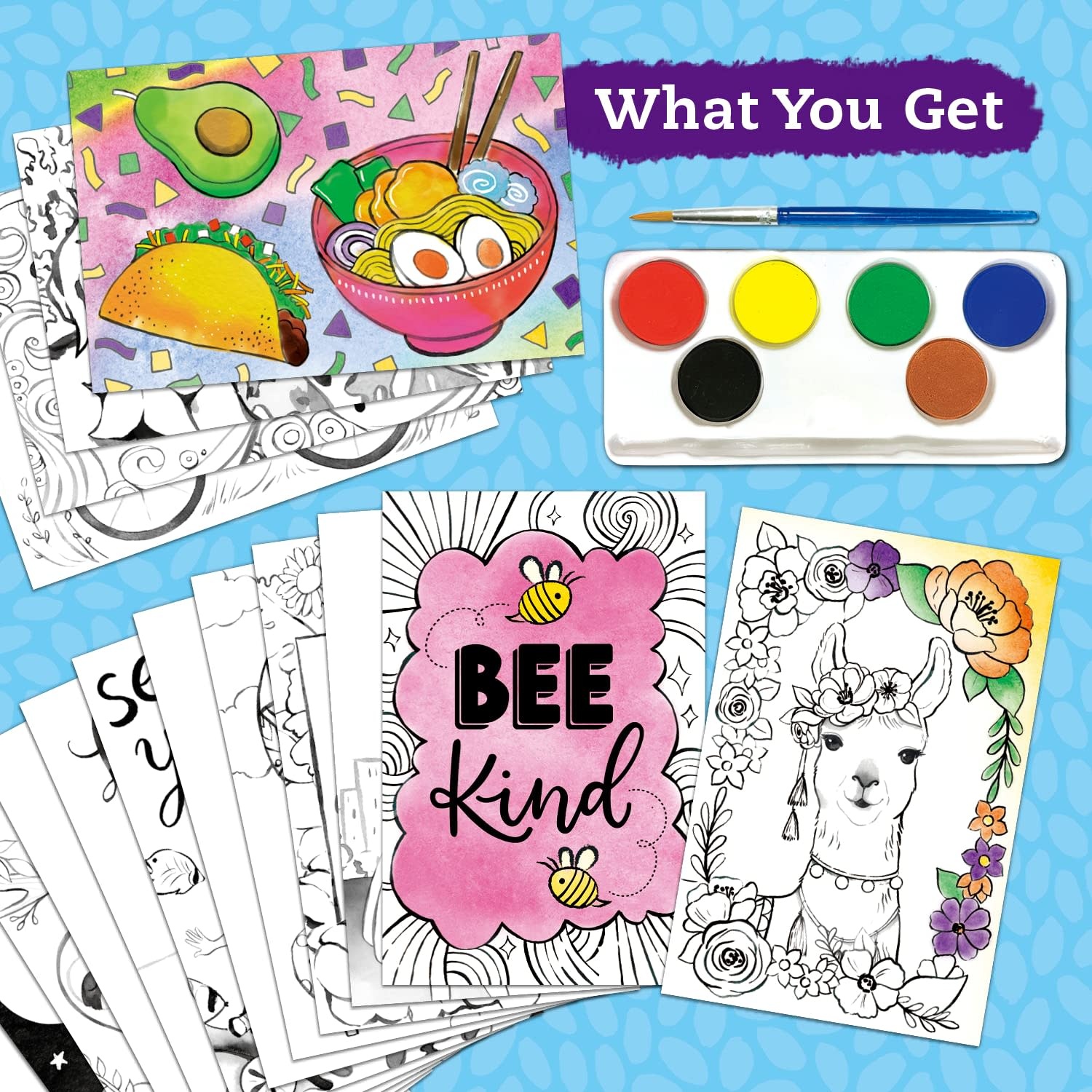 Klutz Klutz Watercolor Wishes Postcards