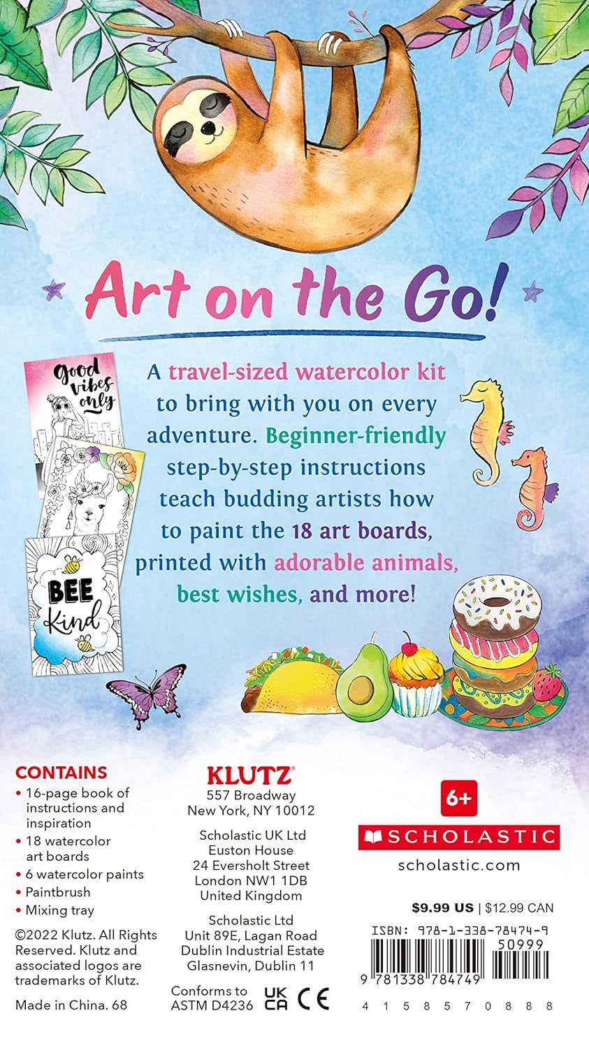 Klutz Klutz Watercolor Wishes Postcards