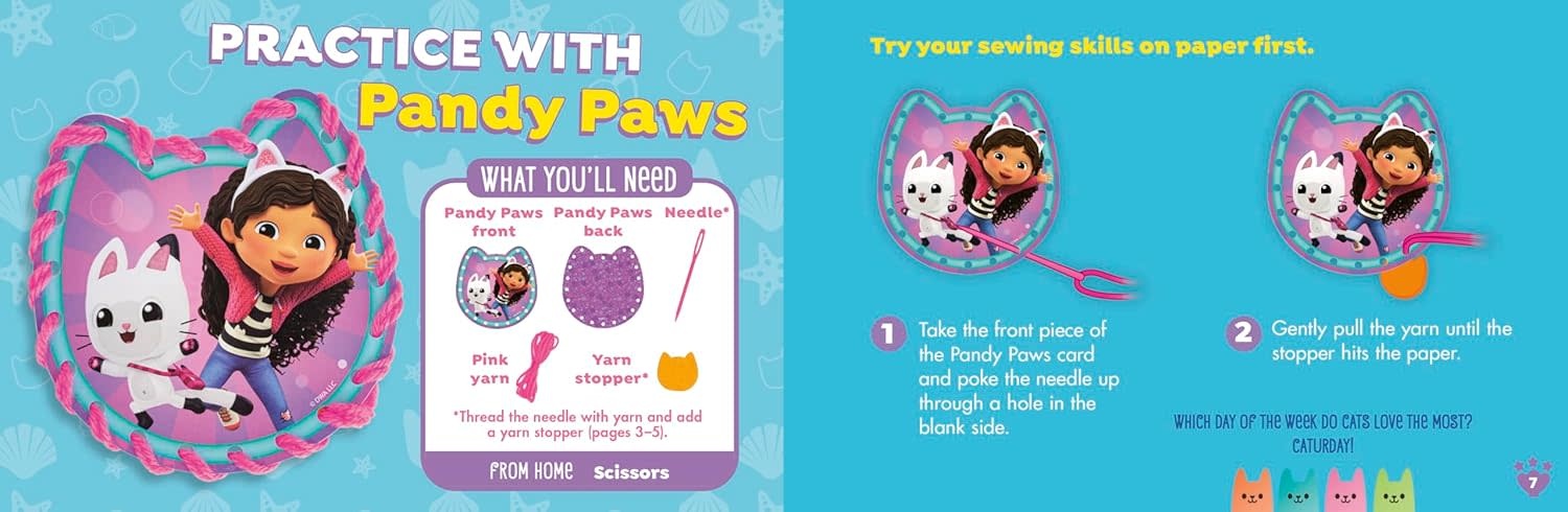 Klutz Klutz Book Jr Gabby's Dollhouse My Simple Sewing