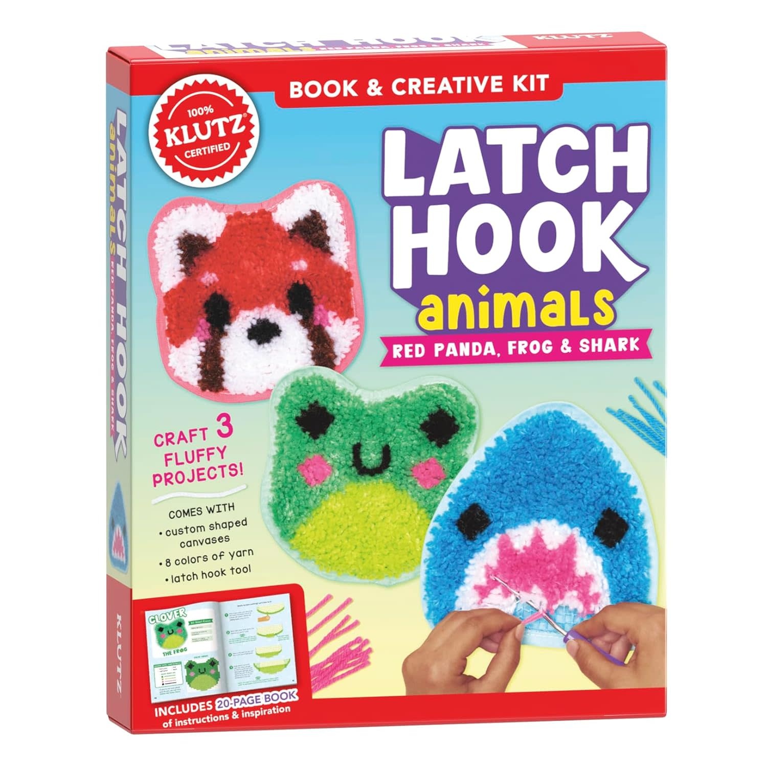 Klutz Klutz Latch Hook Animals