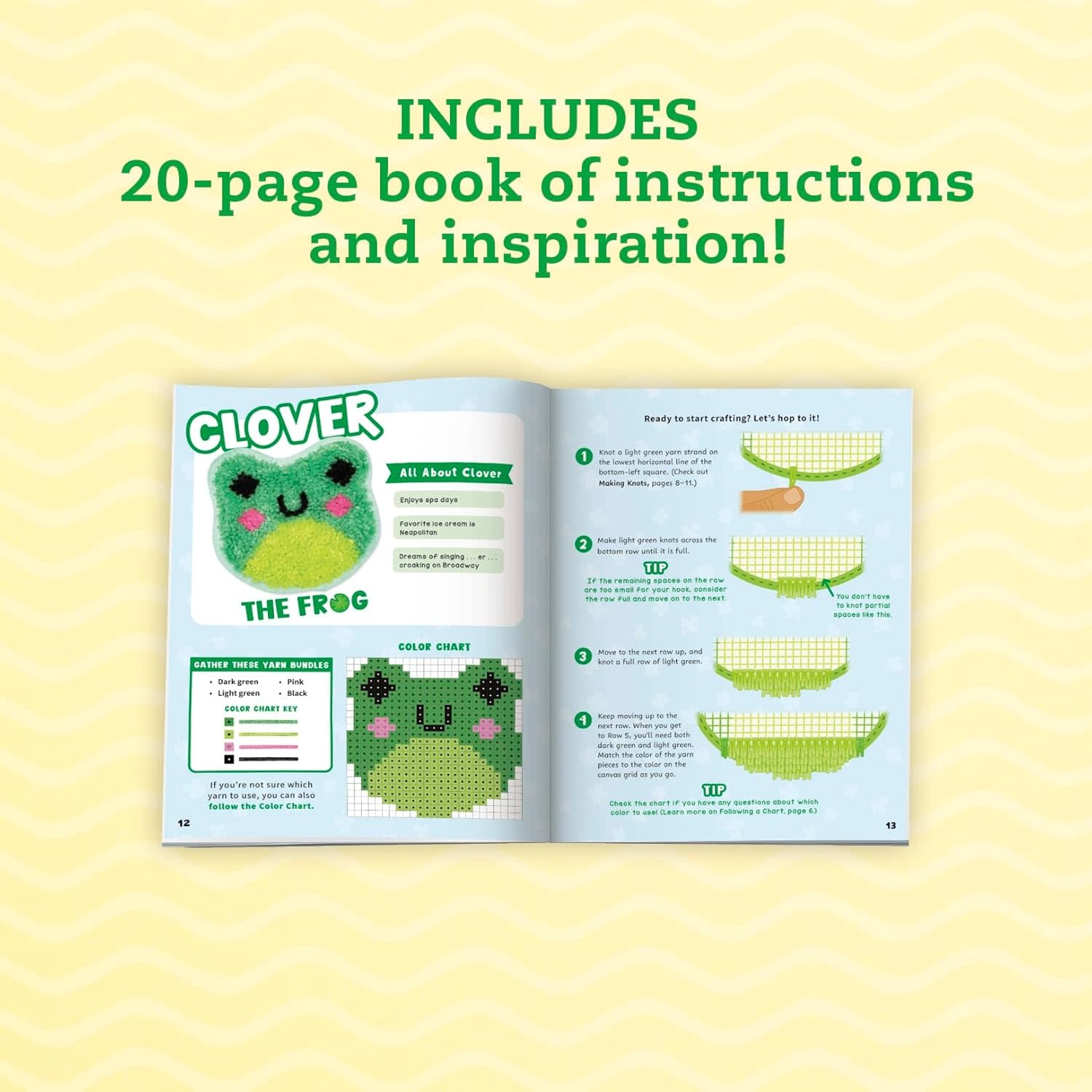 Klutz Klutz Latch Hook Animals