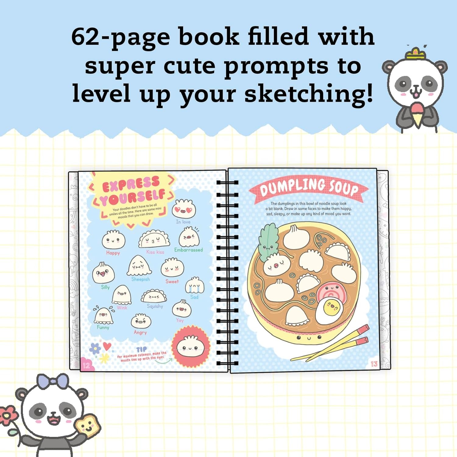 Klutz Klutz Super Cute Sketchbook
