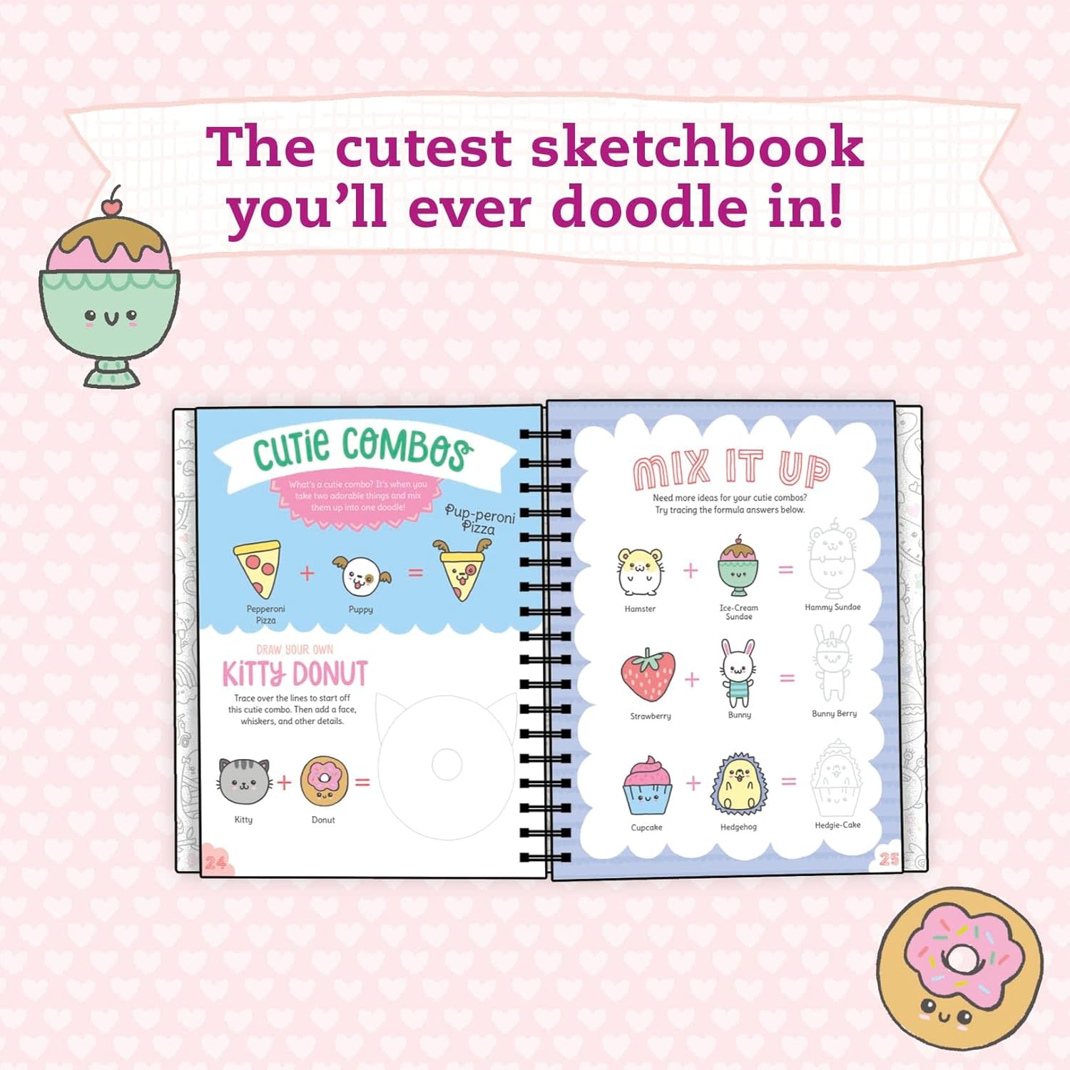 Klutz Klutz Super Cute Sketchbook