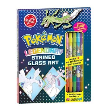 Klutz Klutz Book Pokemon Legendary Stained Glass Art