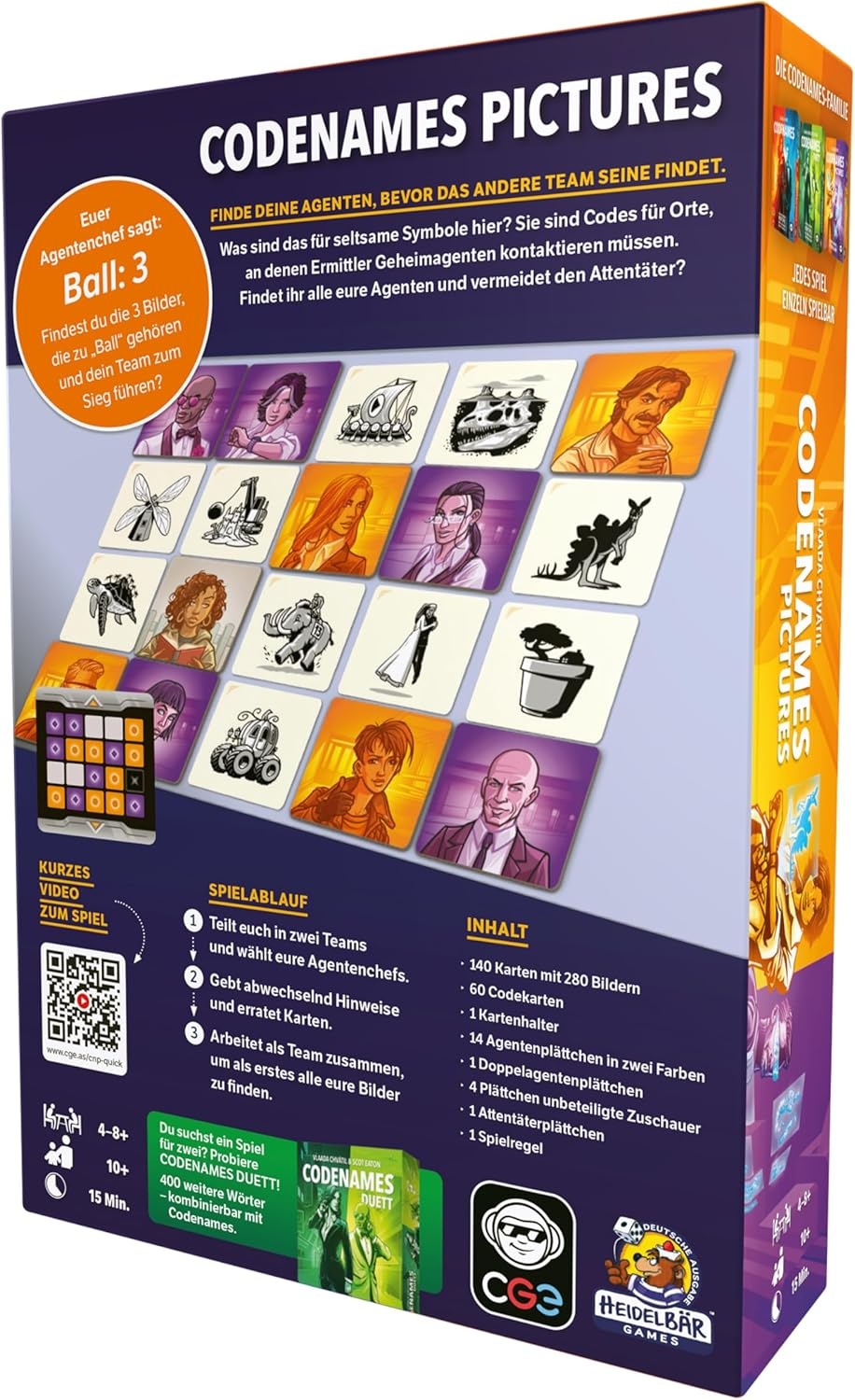 Codenames Pictures Second Edition Game