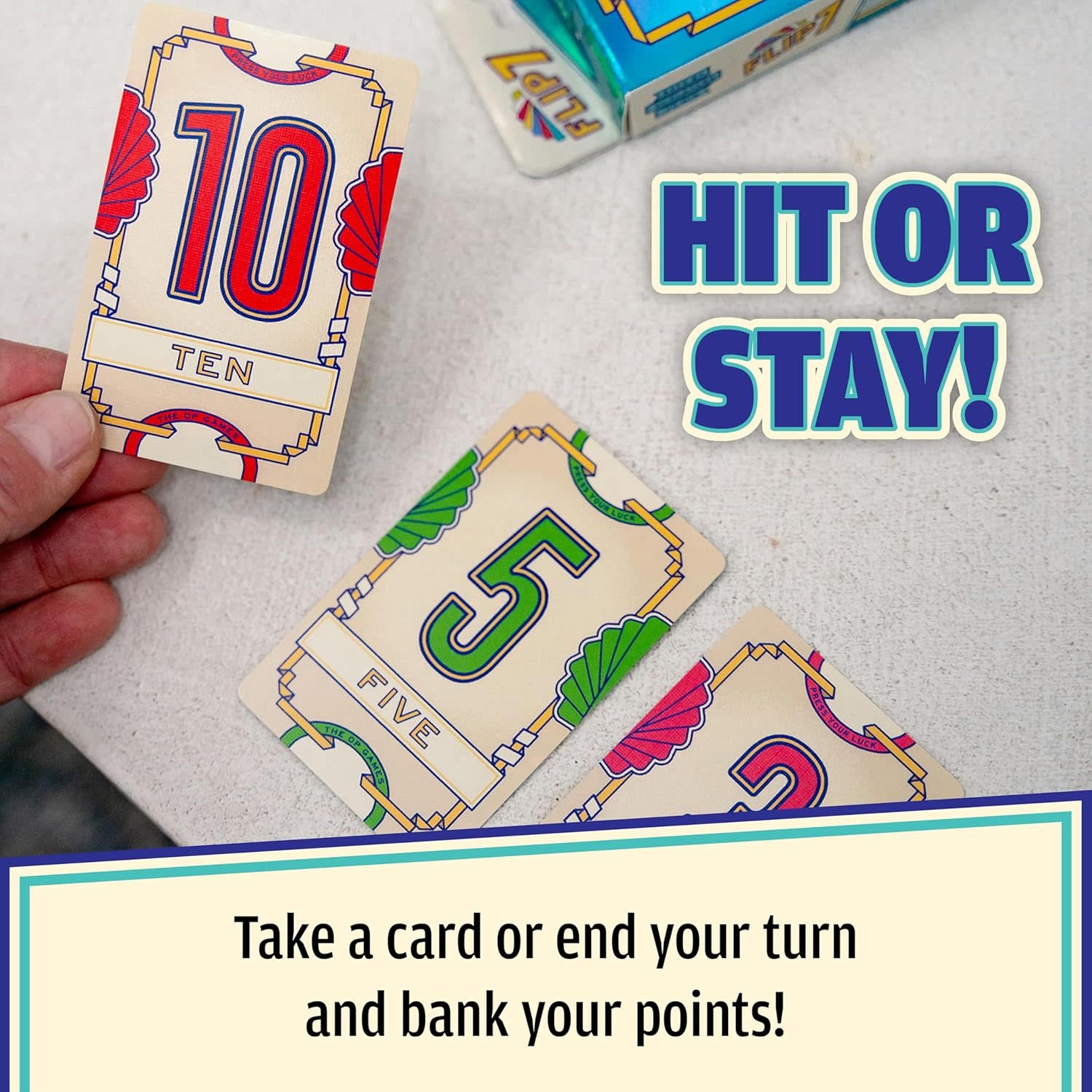 Flip 7 Card Game Peggable