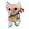 Ty Ty Beanie Boo Regular Loxie Axolotl Pastel