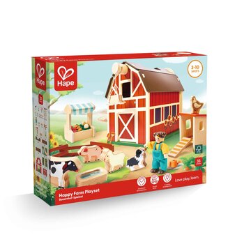 Hape Toys Hape Happy Farm Playset