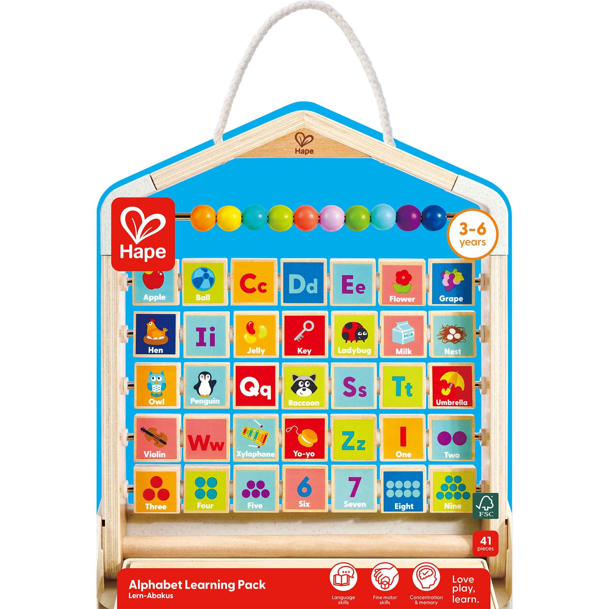 Hape Toys Hape Alphabet Learning Pack