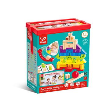 Hape Toys Hape Grow with Me Blocks