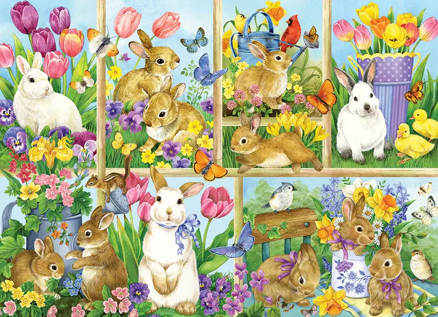 Cobble Hill Puzzles Cobble Hill Puzzle 500pc Tulip Time