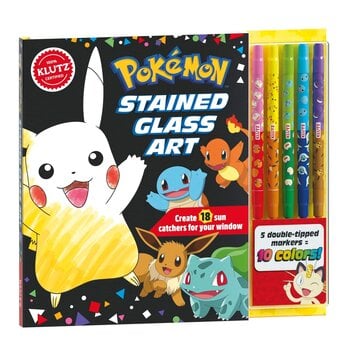 Klutz Klutz Book Pokemon Stained Glass Art