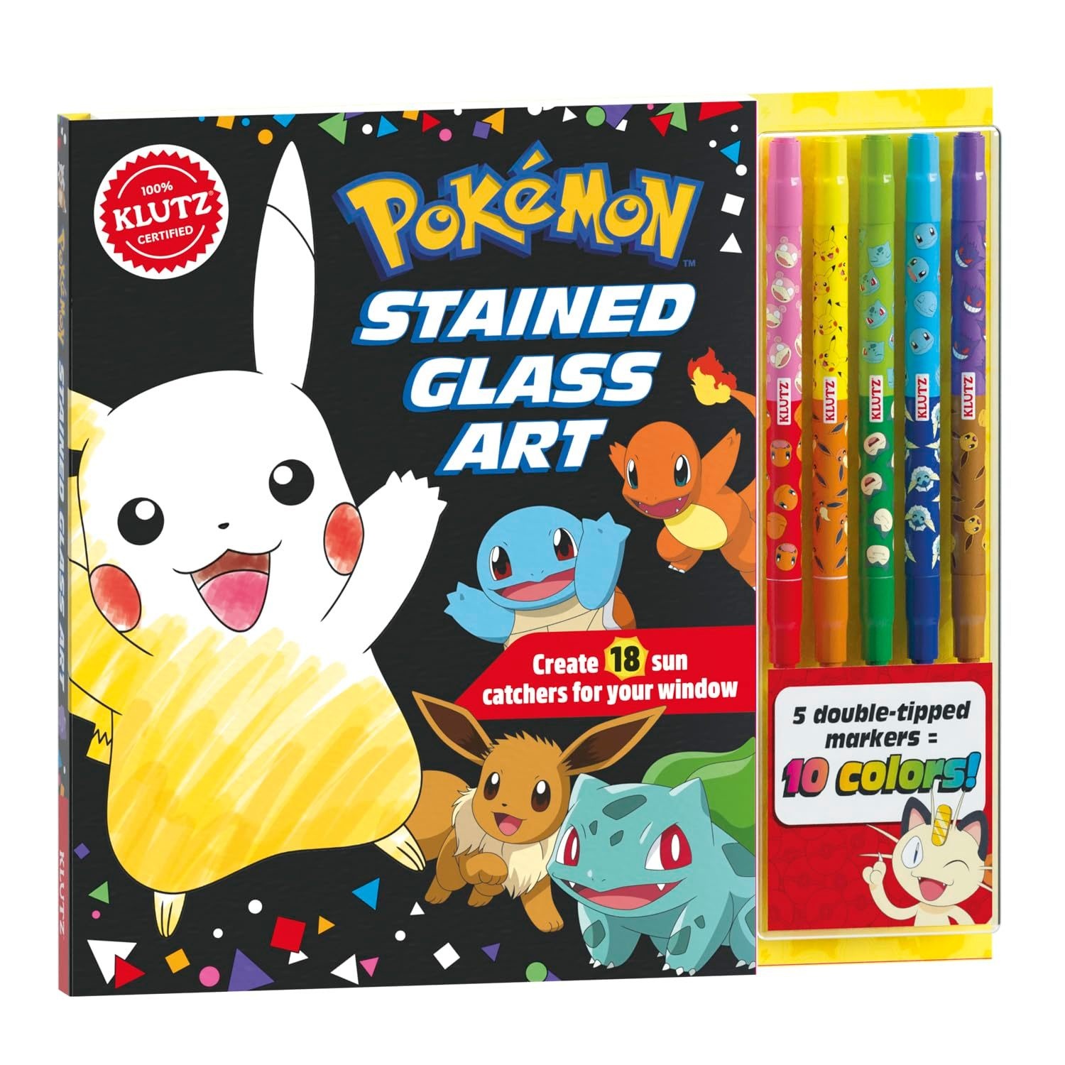 Klutz Klutz Book Pokemon Stained Glass Art