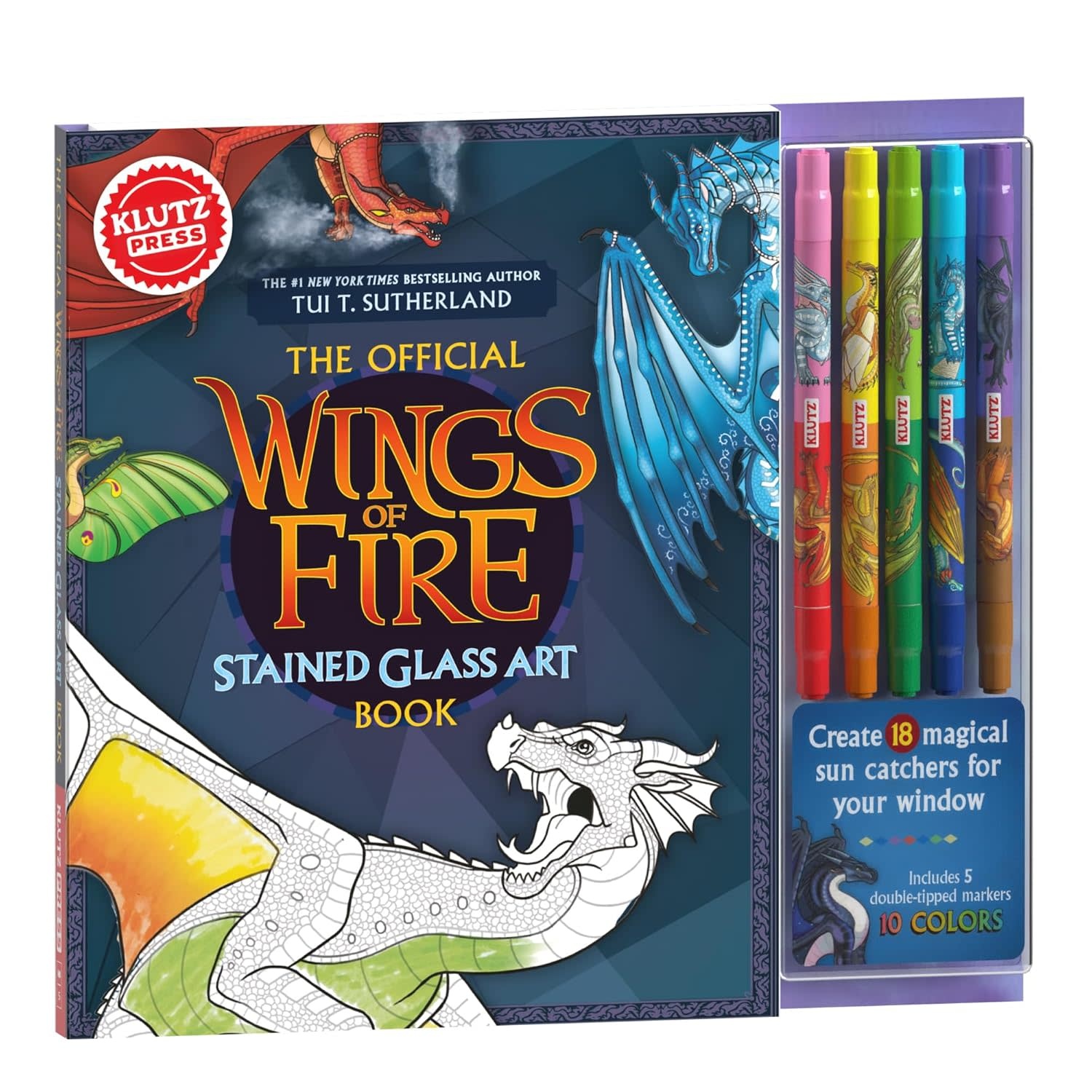 Klutz Klutz Book Stained Glass Art: Wings of Fire
