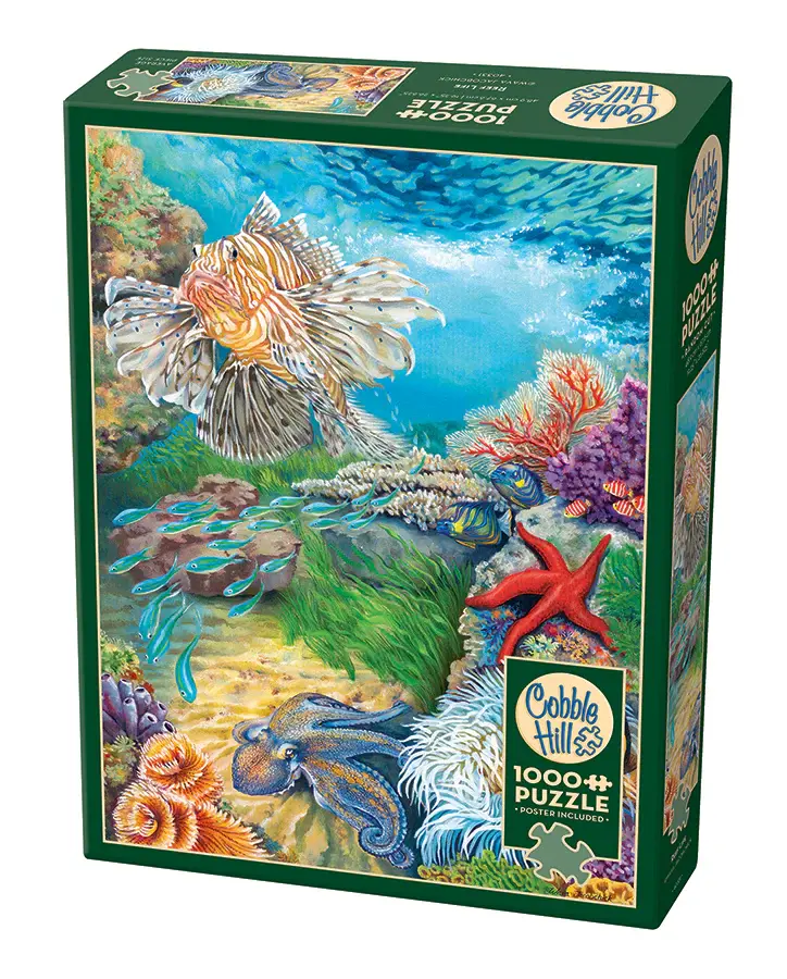 Cobble Hill Puzzles Cobble Hill Puzzle 1000pc Reef Life