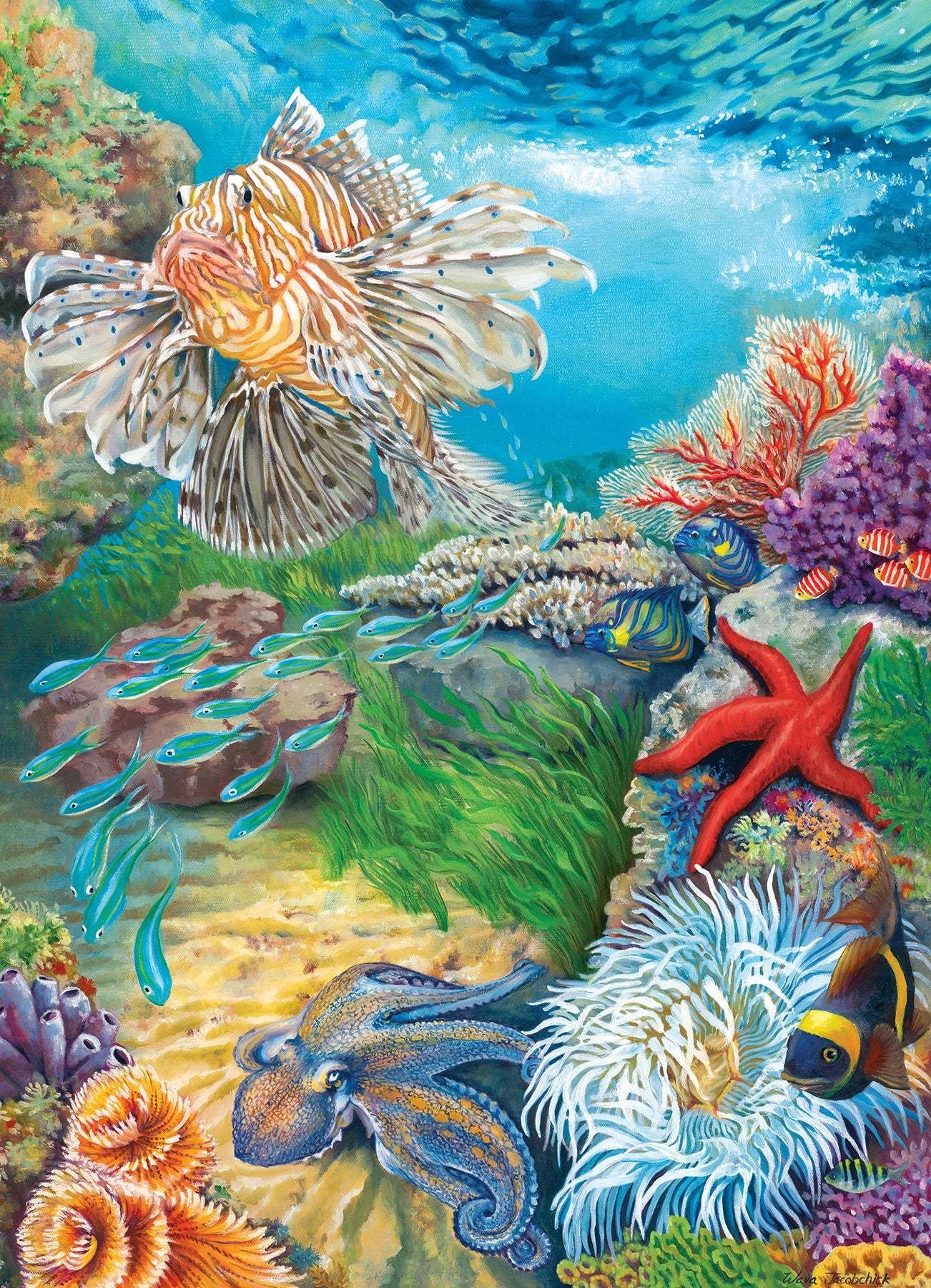 Cobble Hill Puzzles Cobble Hill Puzzle 1000pc Reef Life