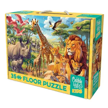 Cobble Hill Puzzles Cobble Hill Floor Puzzle 35pc African Plains