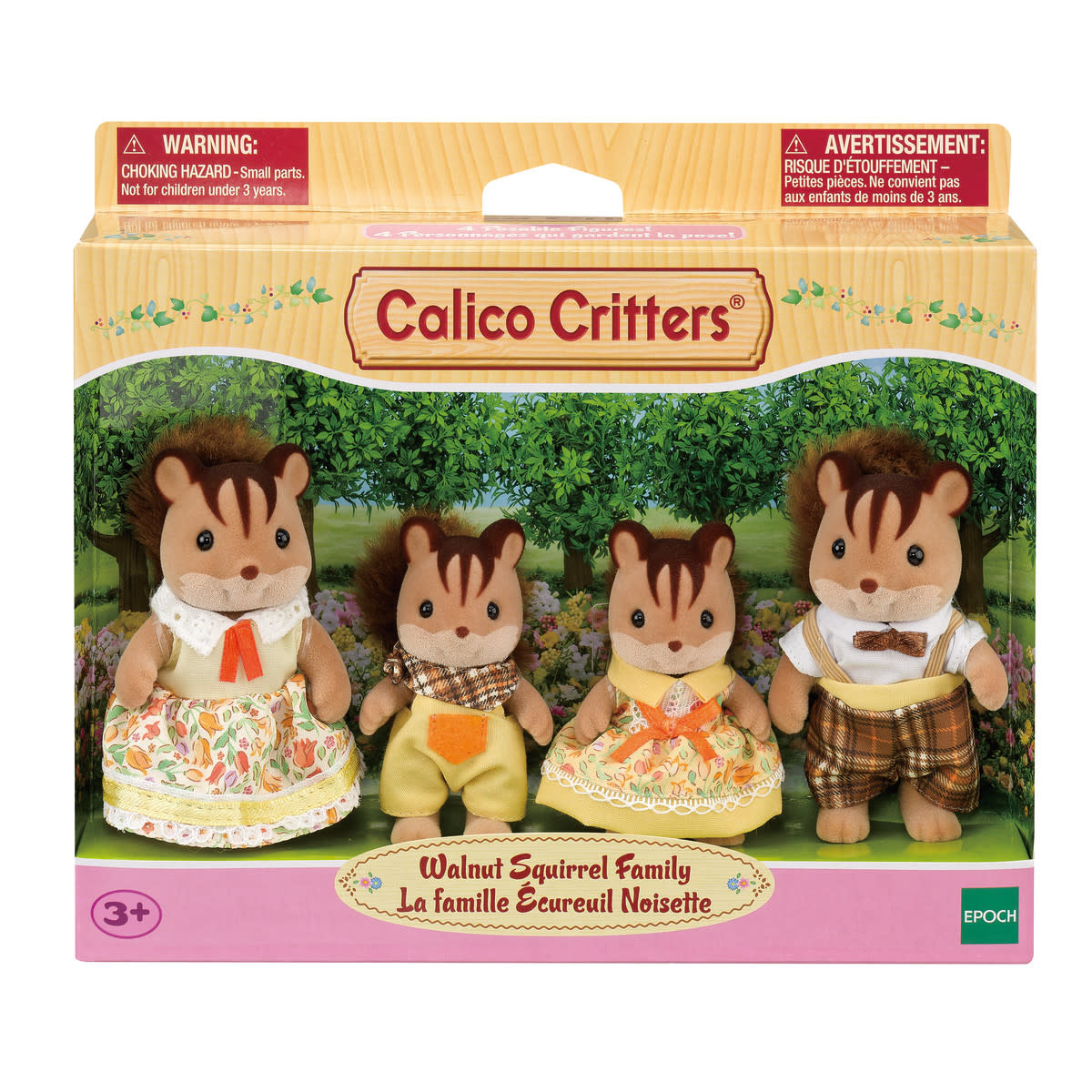 Calico Critters Calico Critters Family Walnut Squirrel