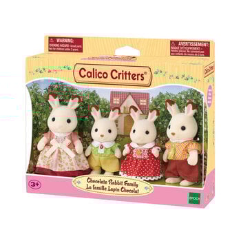 Calico Critters Calico Critters Family Chocolate Rabbit