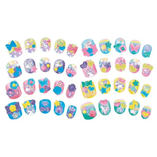 Aquabeads Aquabeads Unicorn Nail Design