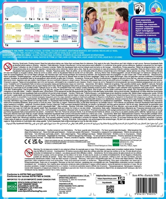 Aquabeads Aquabeads Unicorn Nail Design