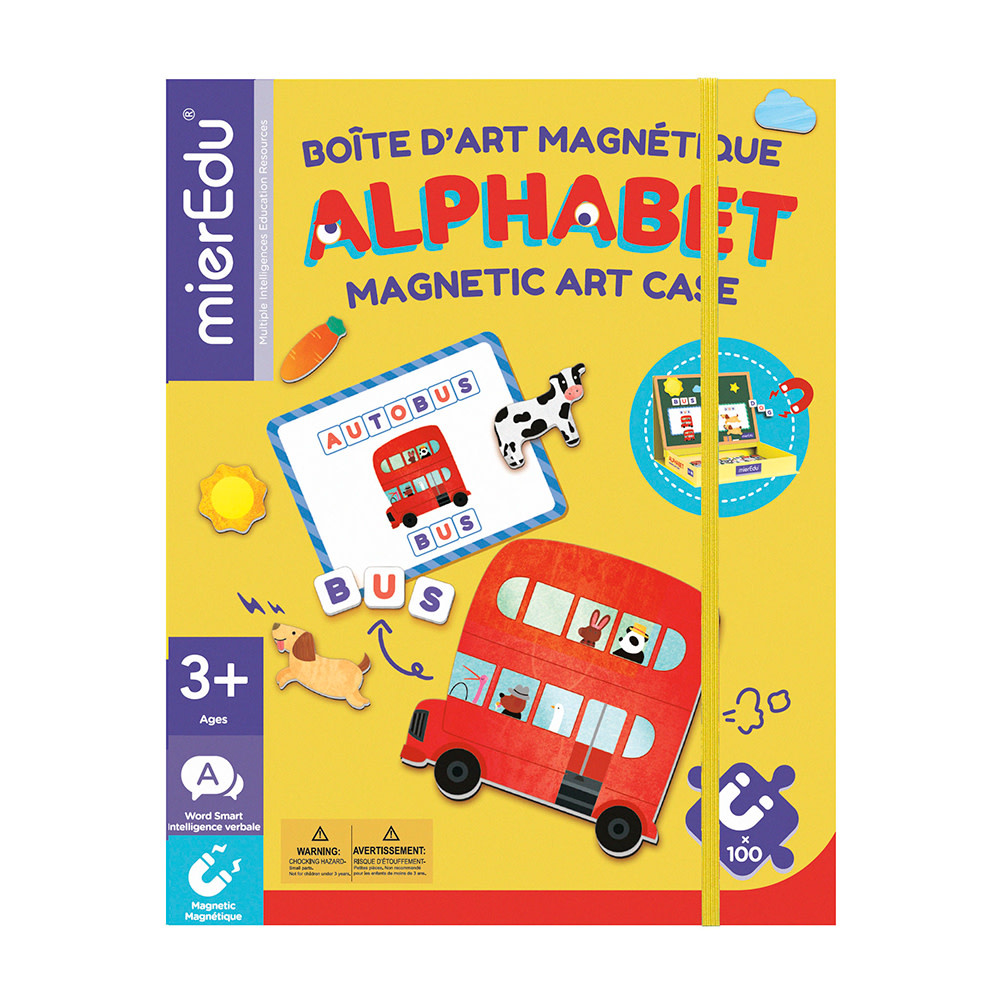 Magnetic Art Case Alphabet Bililngual