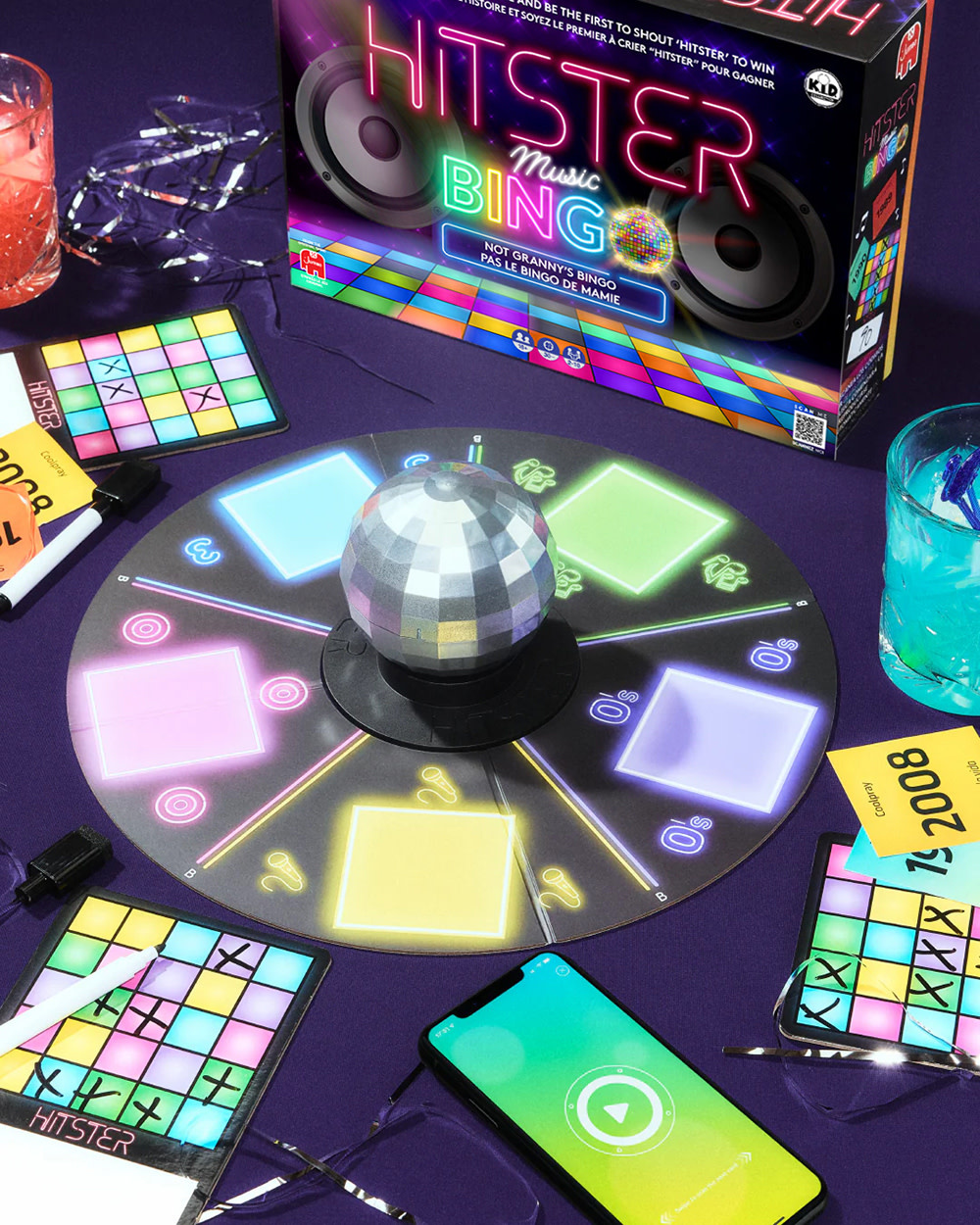 Hitster Bingo Musical Party Game