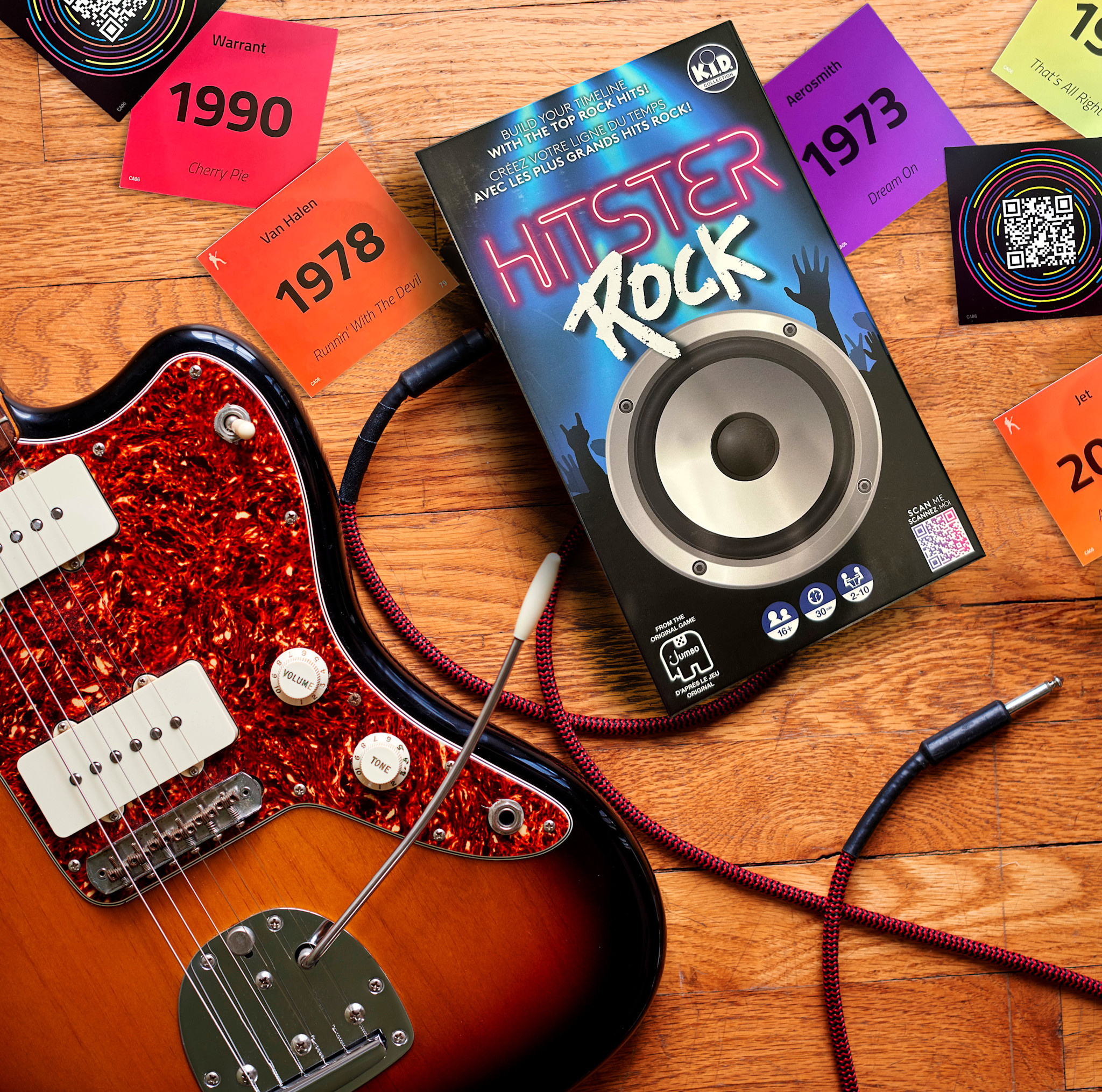Hitster Musical Party Game - Rock